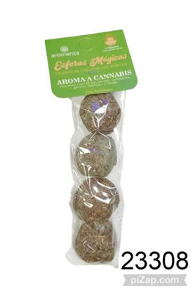 Imagen de ESFERAS MAGICAS "AROMA A CANNABIS" X4U 3.26